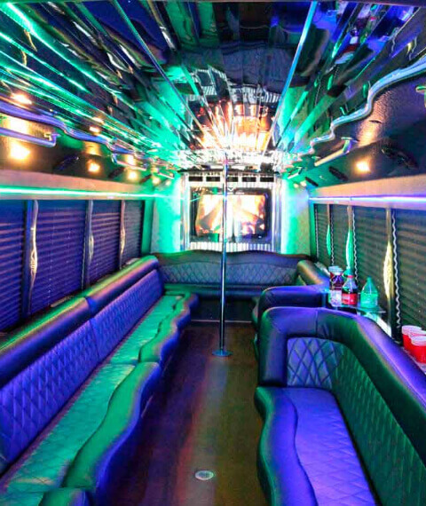 one of our limo buses