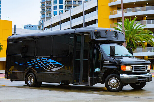 18 passenger party bus