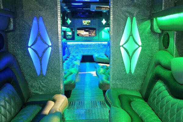 hummer limo interior